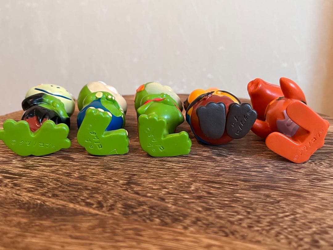 《レア・美品》「けろっこデメタン」 ソフビ　5体セット タツノコプロ