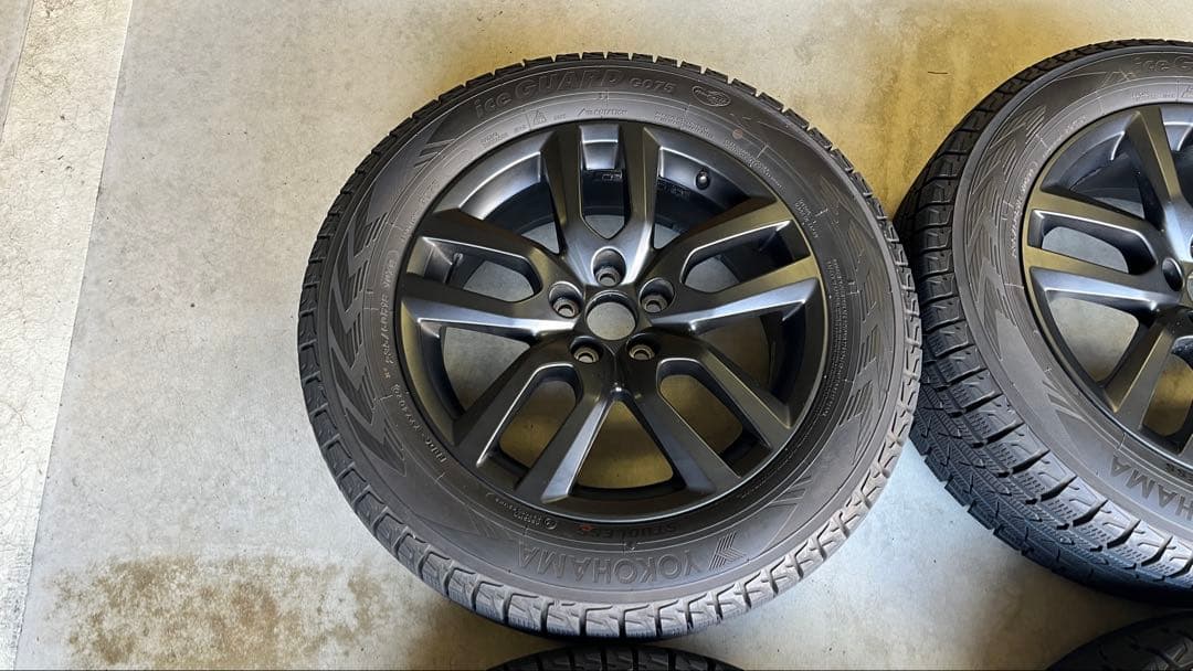 (フェルハト様用)(再出品)【純正ホイール】18インチ スタッドレスタイヤセット