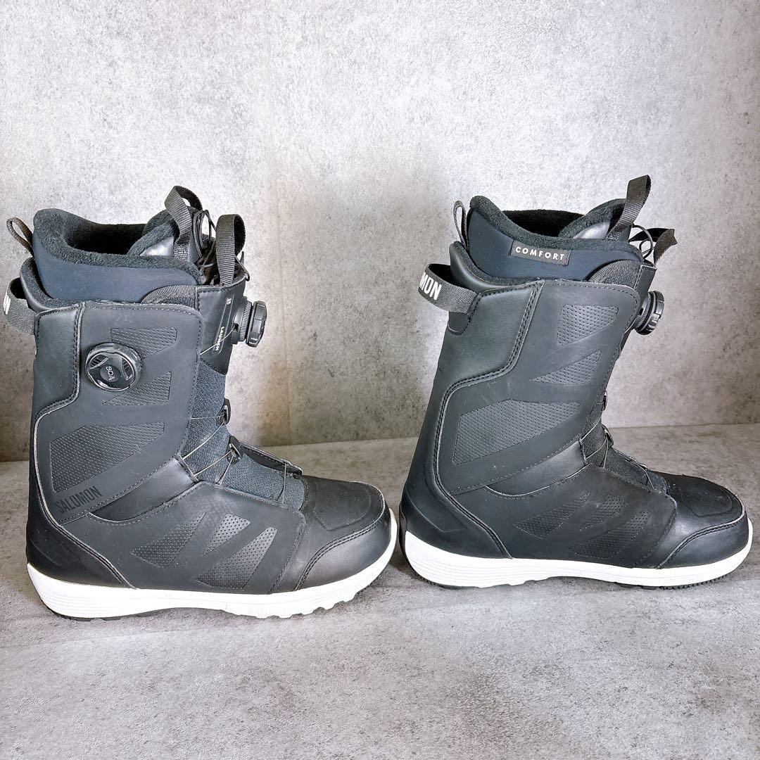 メンズスノーボードブーツSALOMONサロモン ランチ　ダブルボア　27センチ