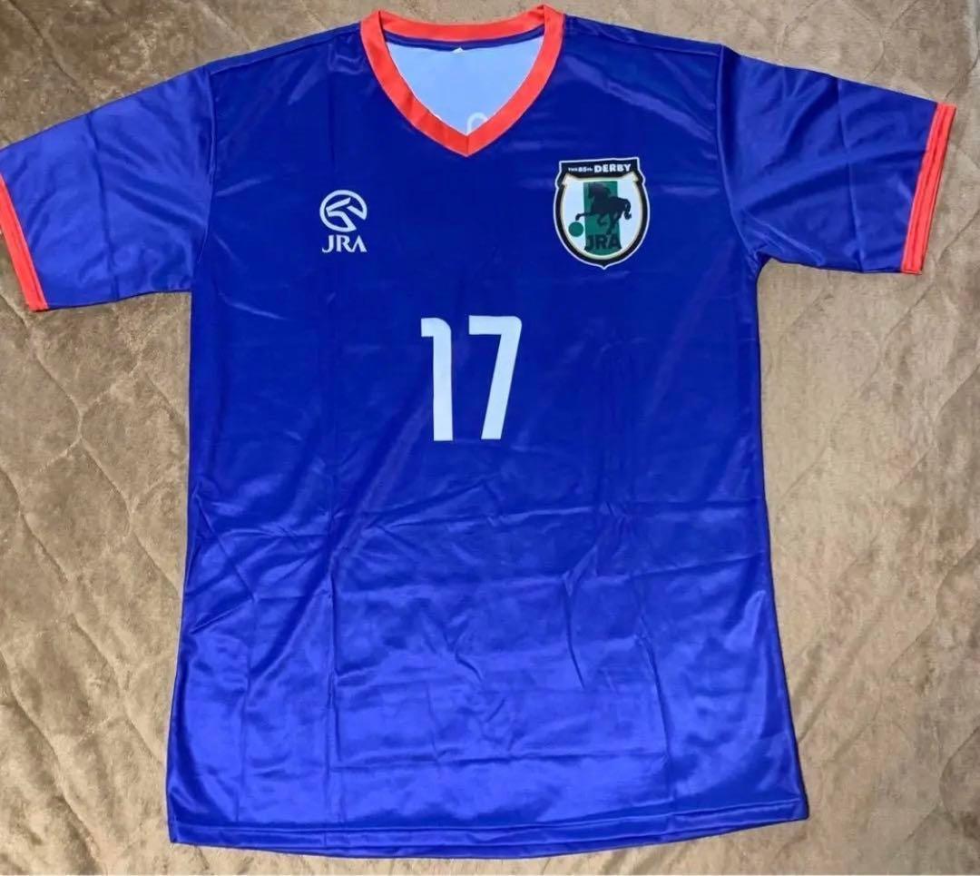 第85回日本ダービー会場当選品 キャプテン翼コラボ ナリタブライアン　シャツ