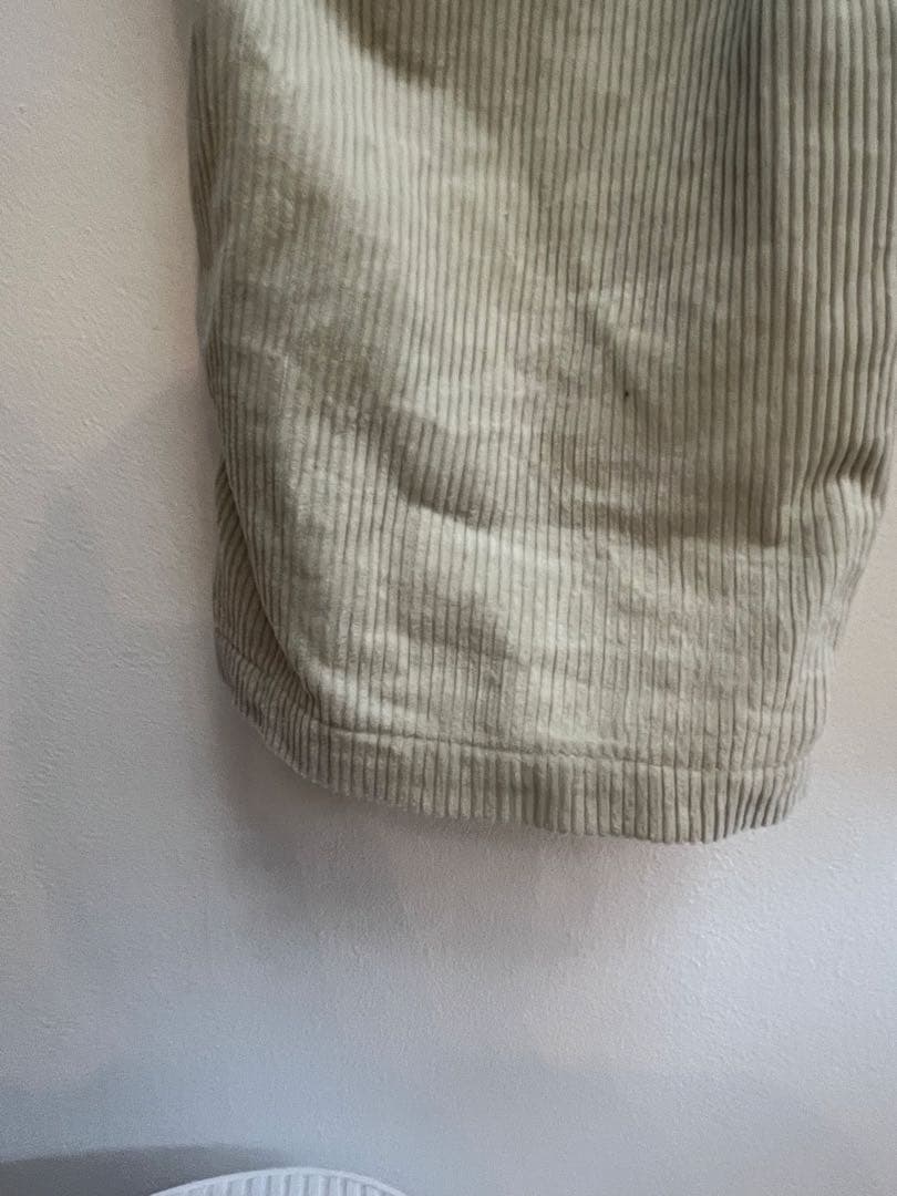 専用　　美品　SHISHIKUI CORDUROY BAKER / CREAM