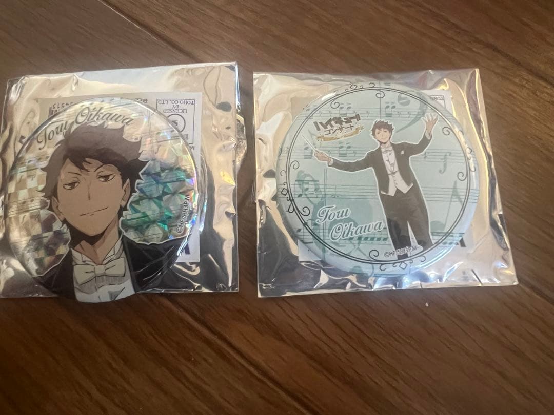 ハイキュー　及川徹　コンサート　缶バッジ