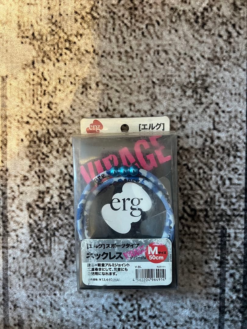 erg Mirage スポーツタイプネックレス Mサイズ 50cm
