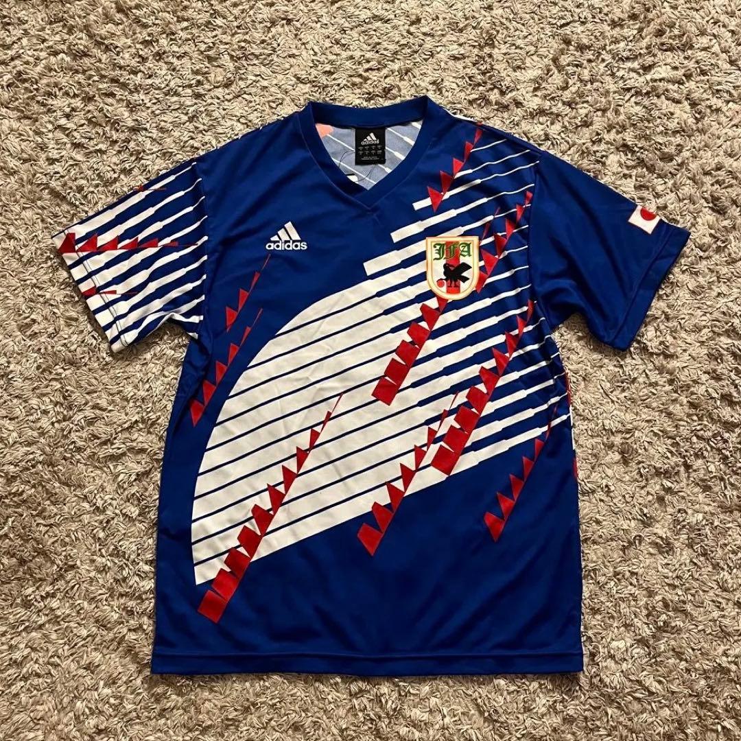 日本代表　ドーハモデル　ユニフォーム　プラクティスシャツ　復刻版　サッカー