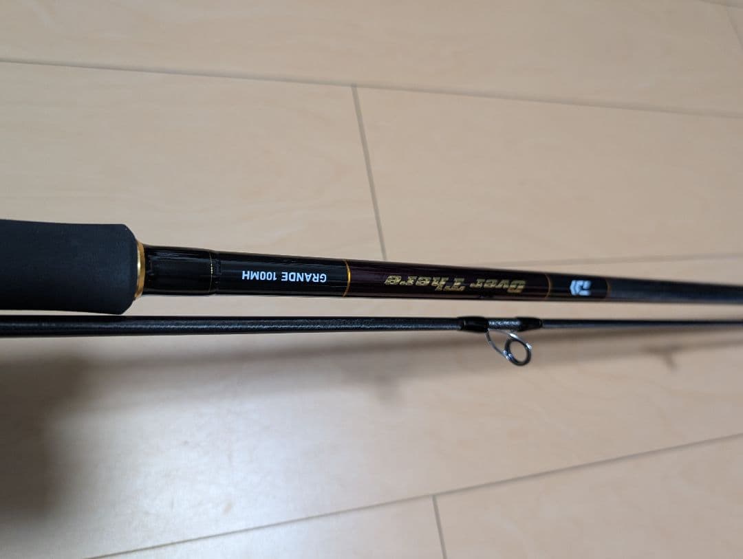 オーバーゼアグランデ100mh ショアジギ