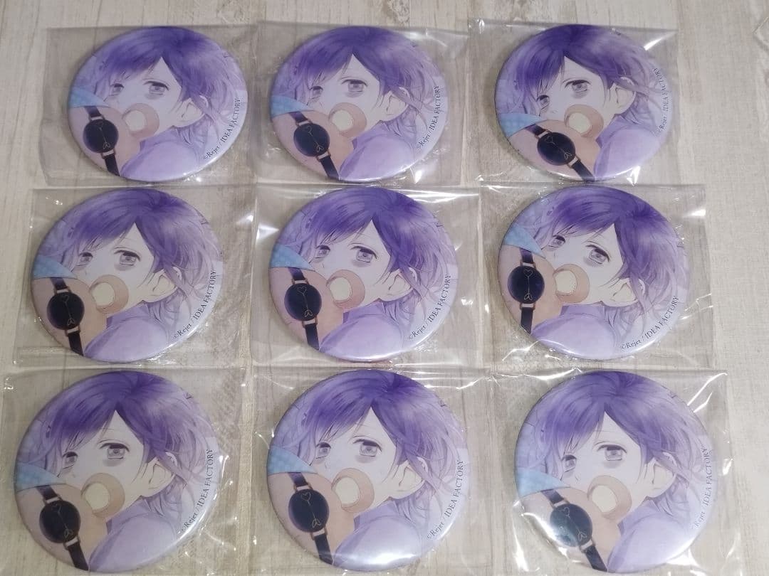 DIABOLIK LOVERS ディアラバ カナト 添い寝 缶バッジ 9点