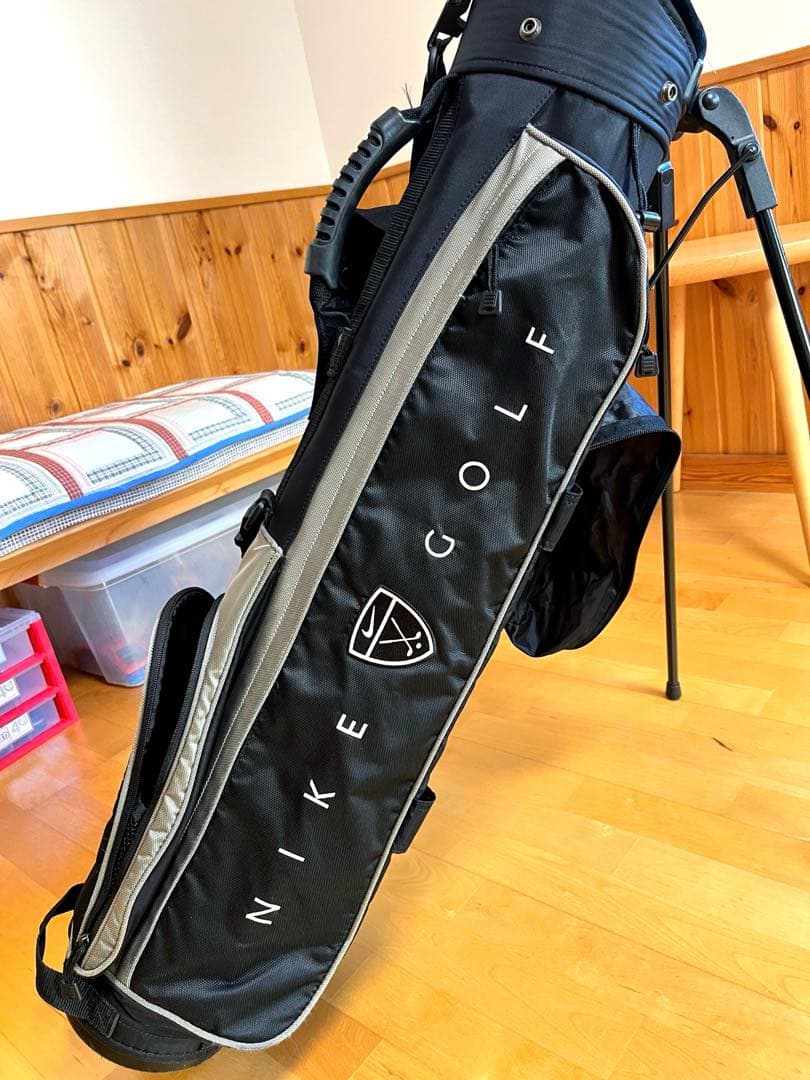 NIKE GOLF スタンド付きキャディバッグ ブラック