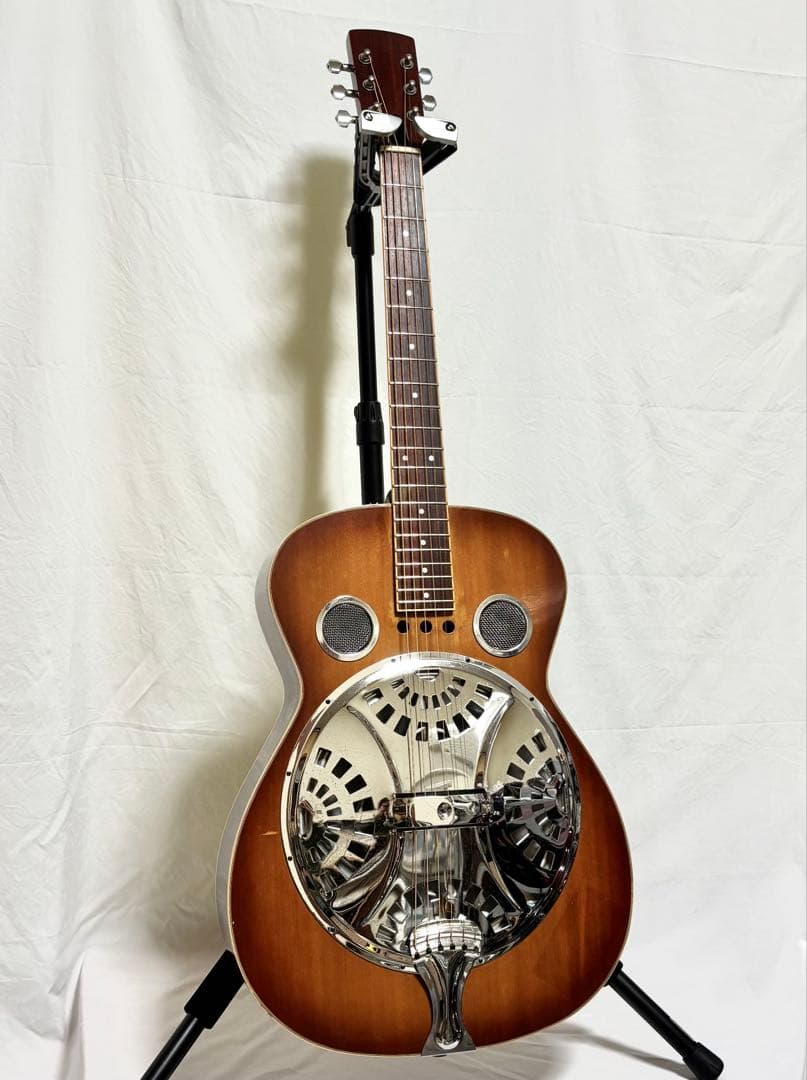 【新品弦張替済】リゾネイターギター