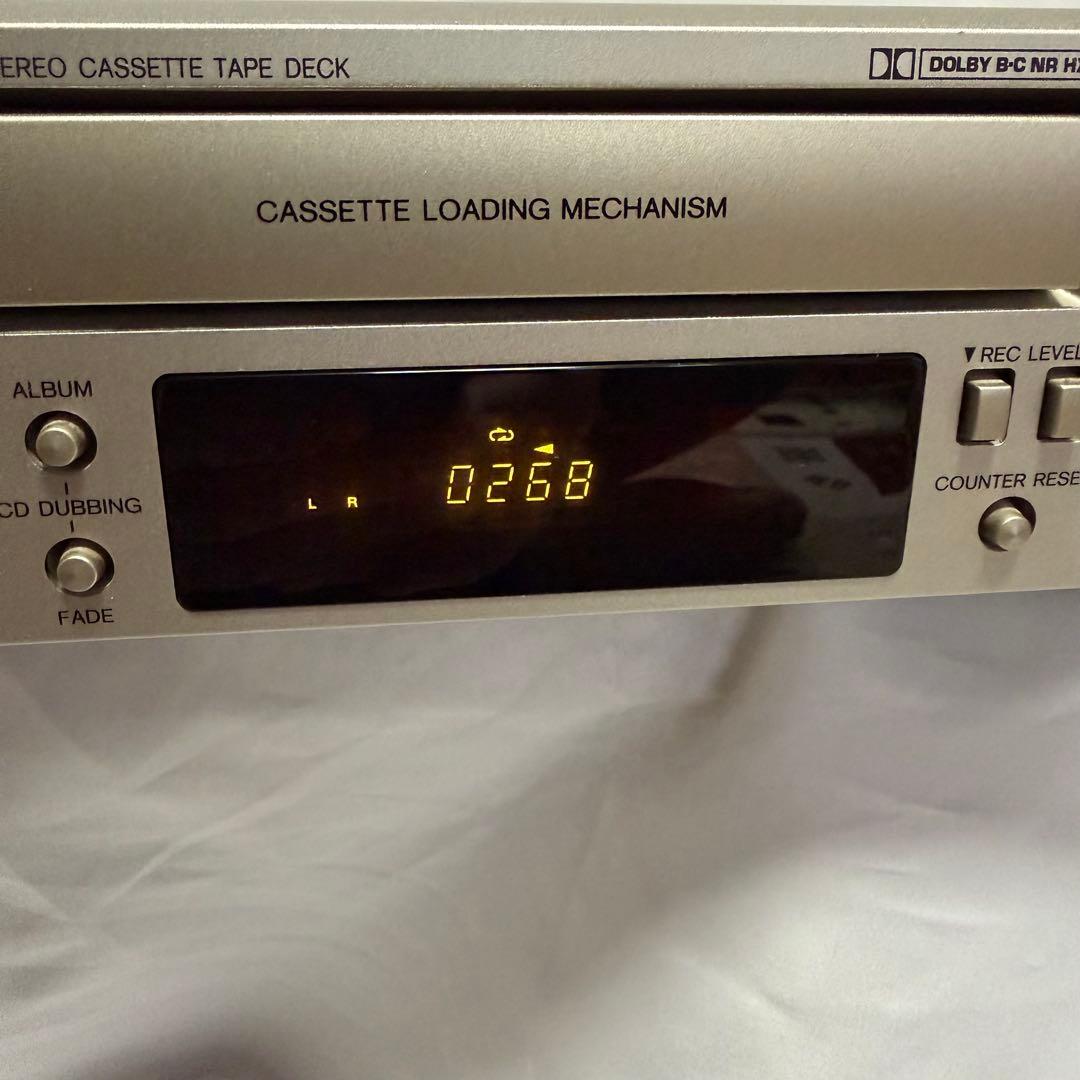 カセットテープデッキ オンキョーONKYO K-505