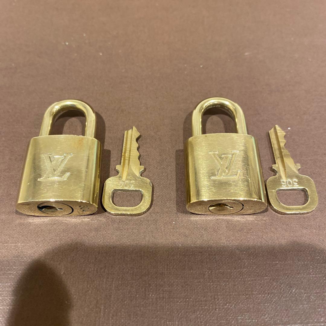 L00122　 ルイヴィトン　パドロック　10セット　カデナ　南京錠　鍵