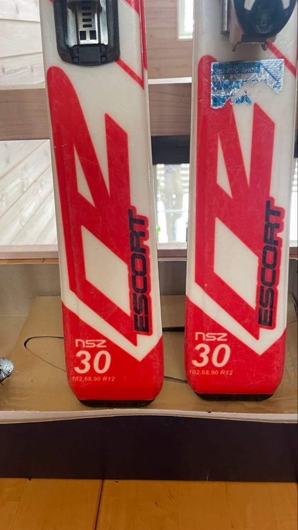 子供カービングスキー板エスコート大人130cmセットビンディングジュニアキッズ