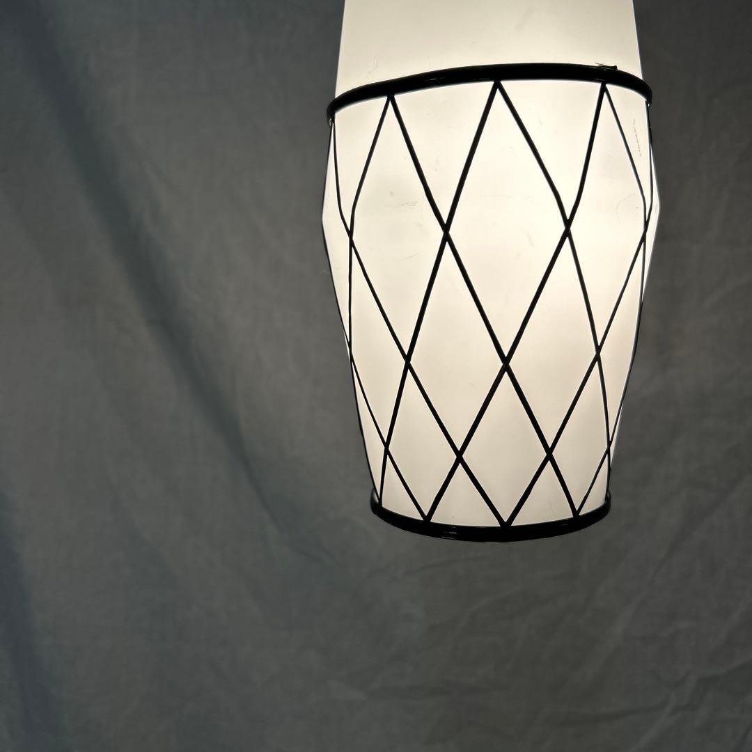 天井照明　和モダン　乳白ガラス　昭和レトロ　ガラス　ペンダントライト　温泉旅館