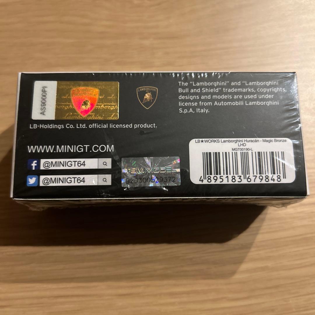 MINI GT 190 LB★WORKS ランボルギーニ　ウラカン