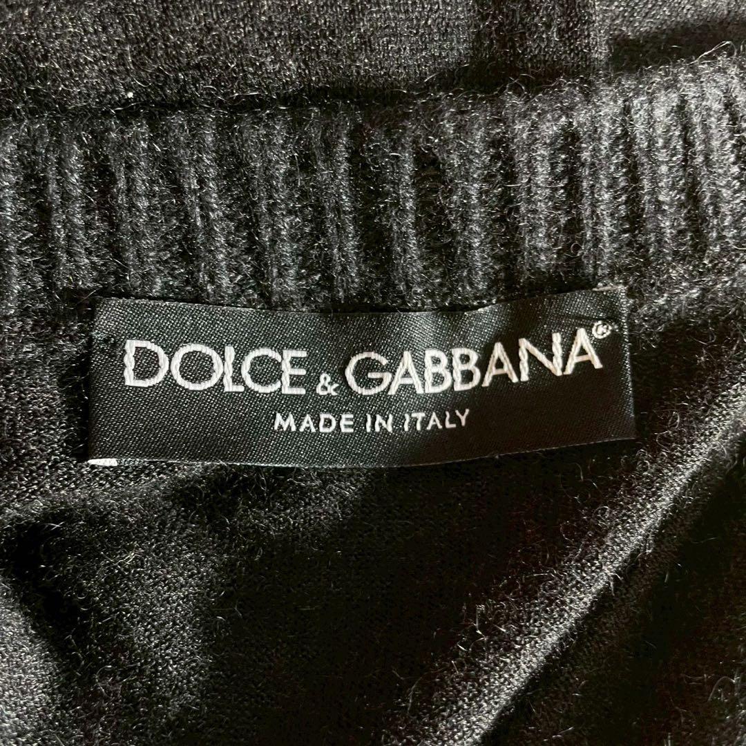 【最高級100%カシミヤ】DOLCE & GABBANA ニット 黒 イタリア製