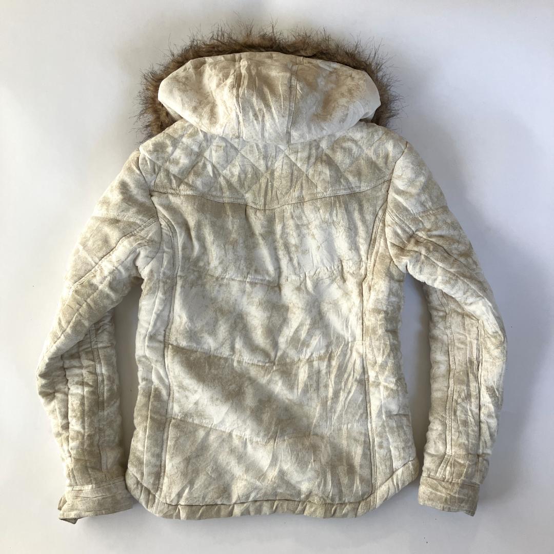 y2k ネオグランジ in the attic ファー ジャケット 中綿 パンク