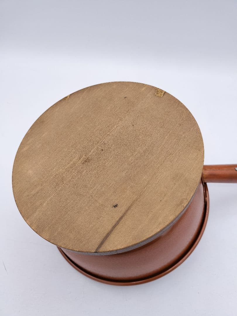 c872 台付十能火起こしセット ステンレス 茶道具 古物