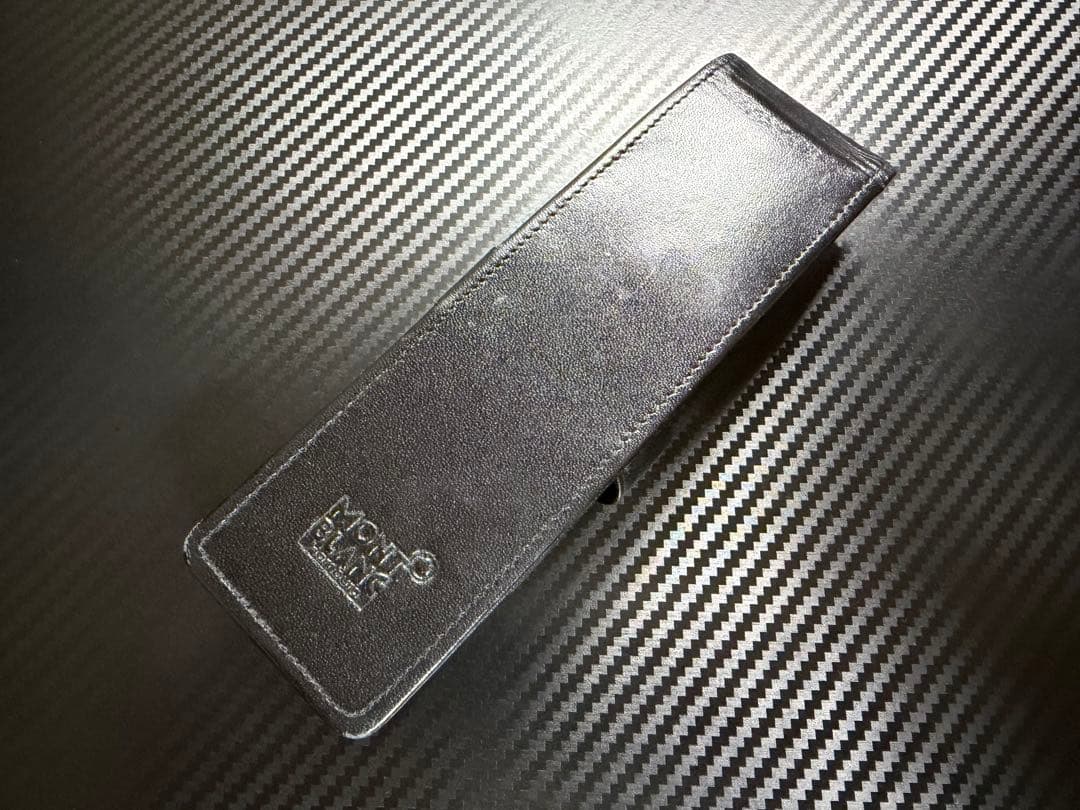 美品 モンブラン シエナ 2本差し ペンケース