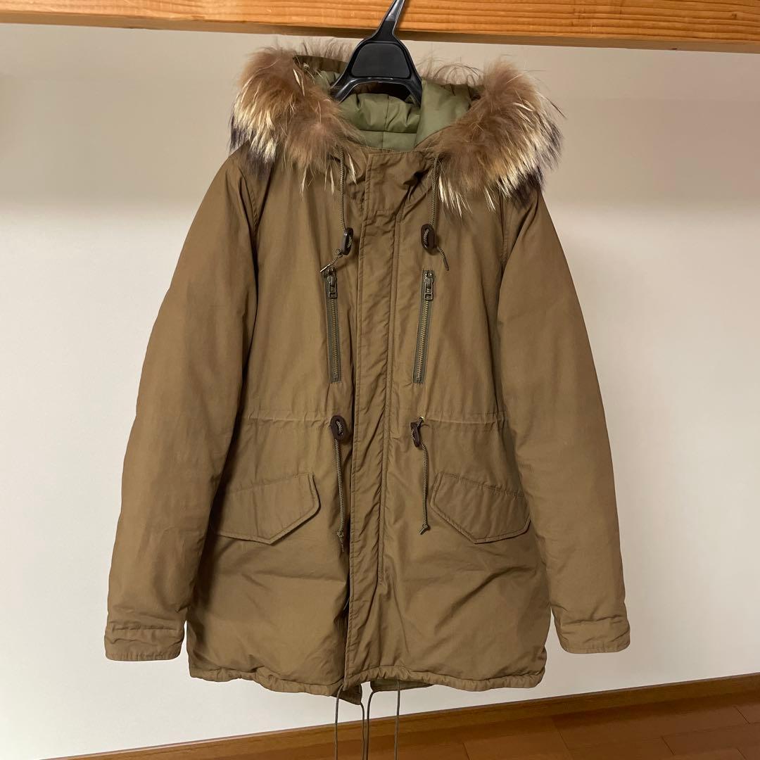 ジャーナルスタンダード・リアルラクーンファーダウン・モッズコート