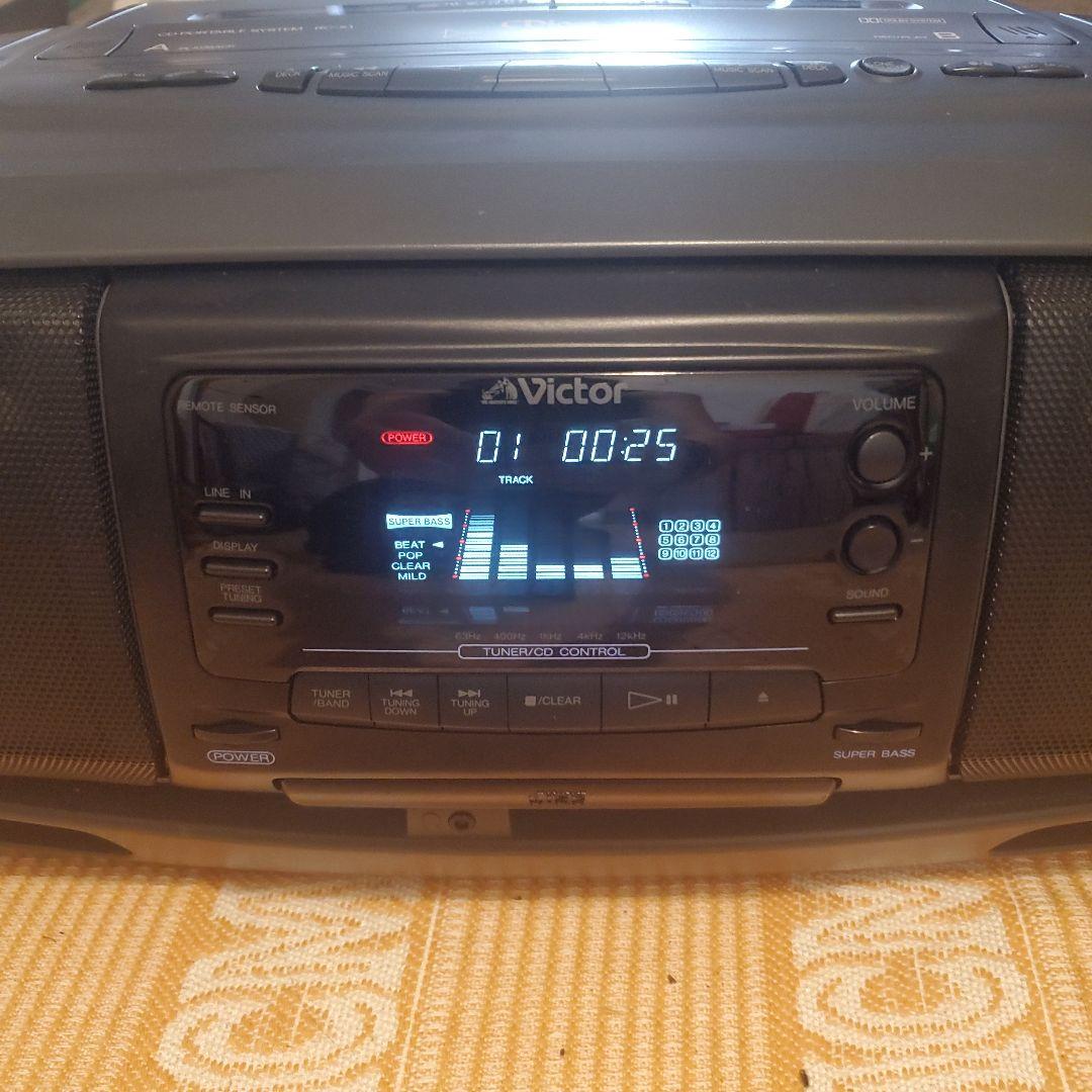 当時物 稼働品 Victor バブルラジカセ RC-X1