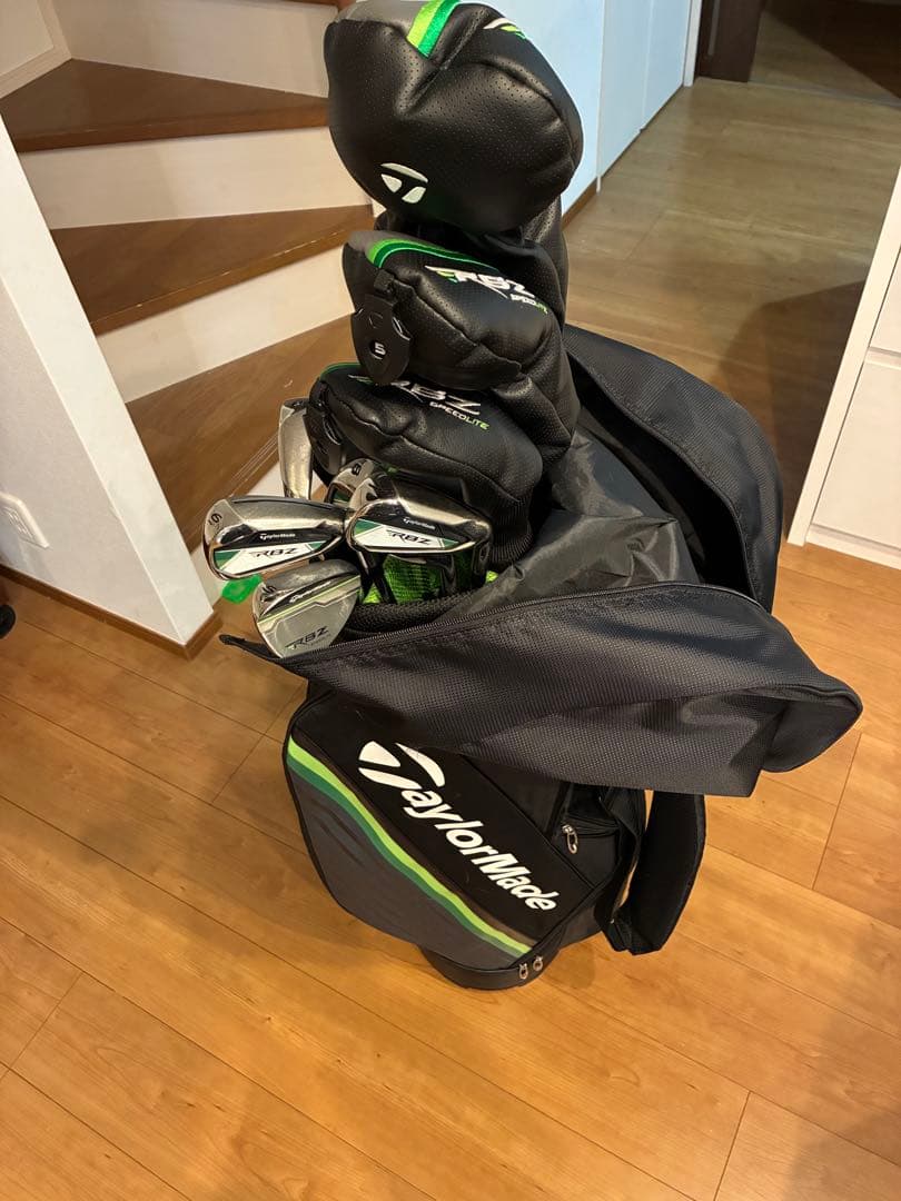 【美品】テーラーメイドRBZスピードライト メンズクラブ10本セットFLEX S