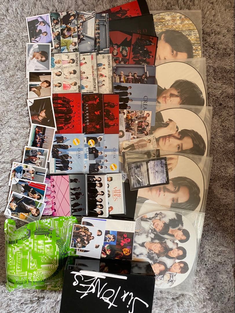 SixTONES うちわ アクスタ CD アルバム DVD ペンライト 写真