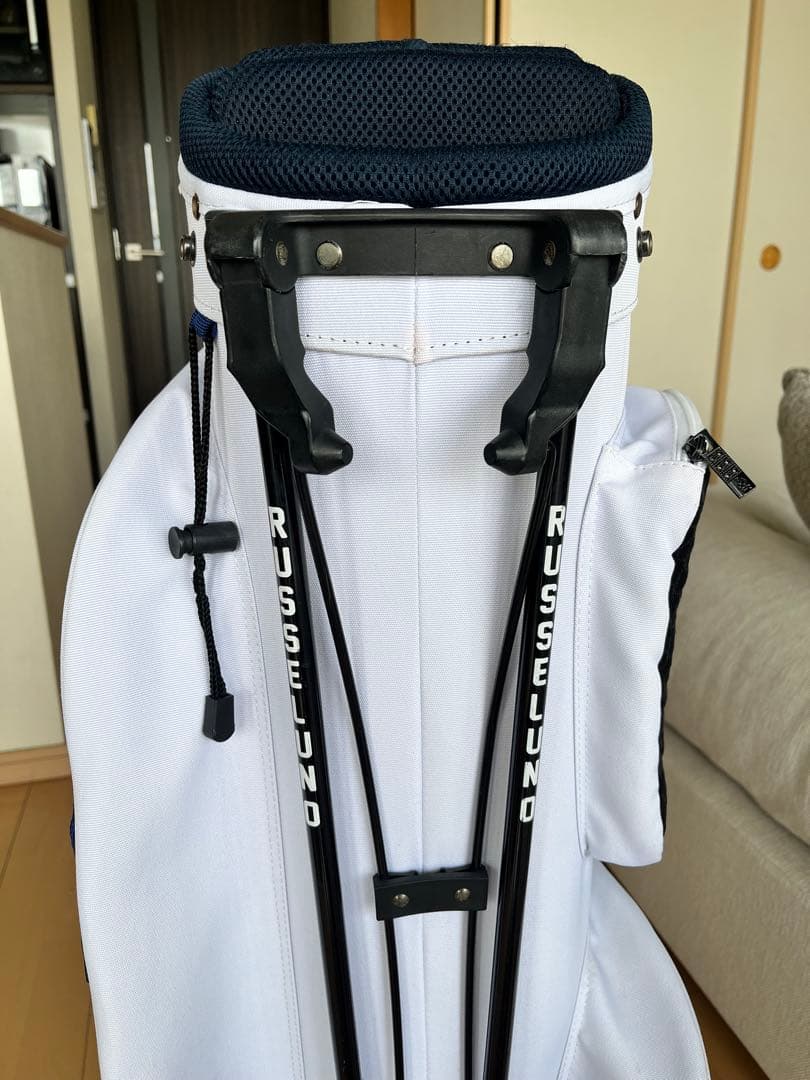 美品希少ラッセルノRusseluno スタンド型キャディバッグ　完売品　ルチャ