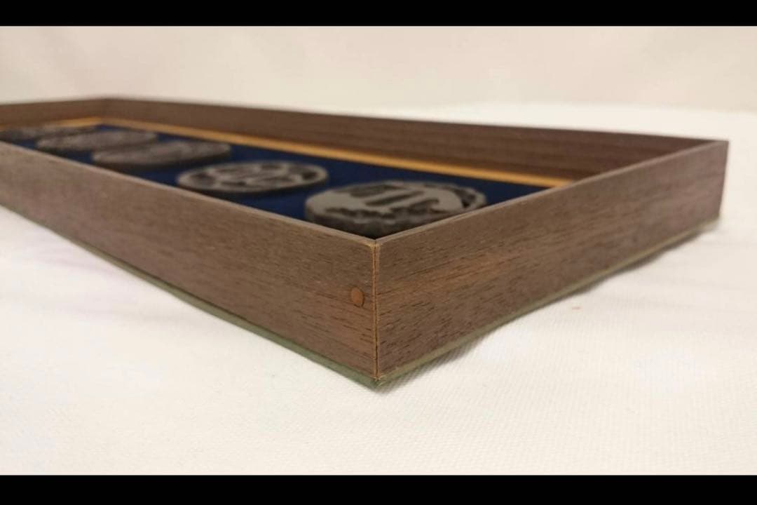 刀鍔　額装　蟹　鶴　竹など　全５種