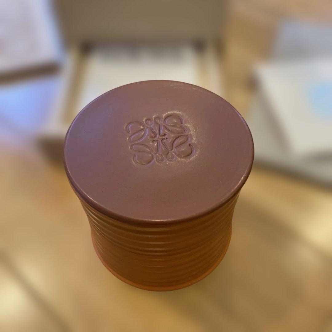 LOEWE アロマキャンドル 木製ボックス付き