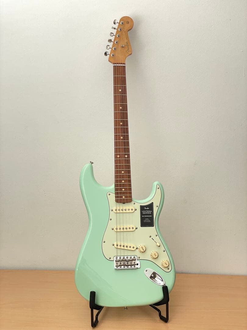 ストラトキャスター サーフグリーン (M.s FACTORY)