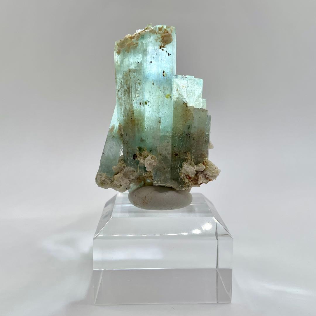 ナミビア エロンゴ産 アクアマリン クラスター標本