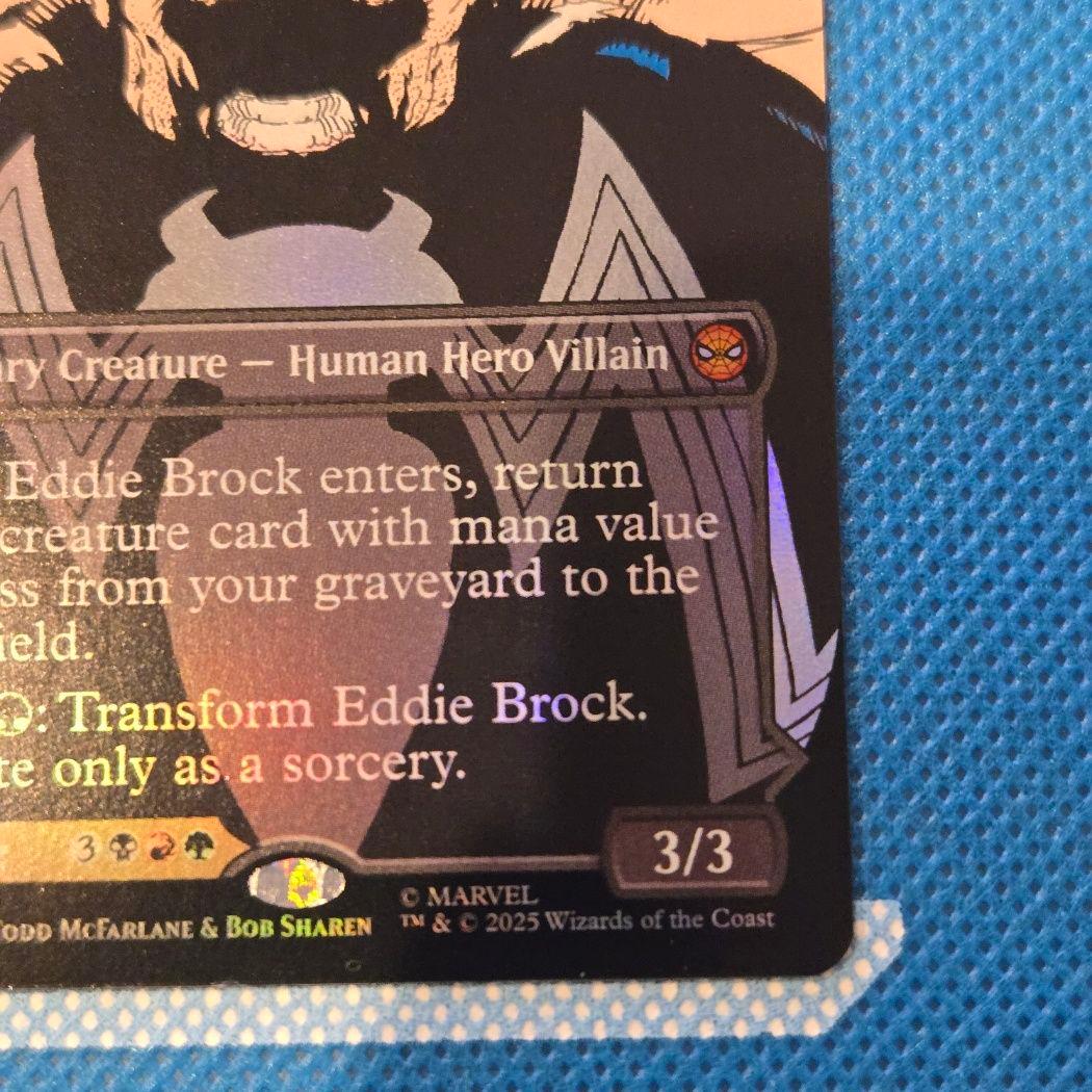 MTG エディ・ブロック/Eddie Brock 英語 ボーダーレス FOIL