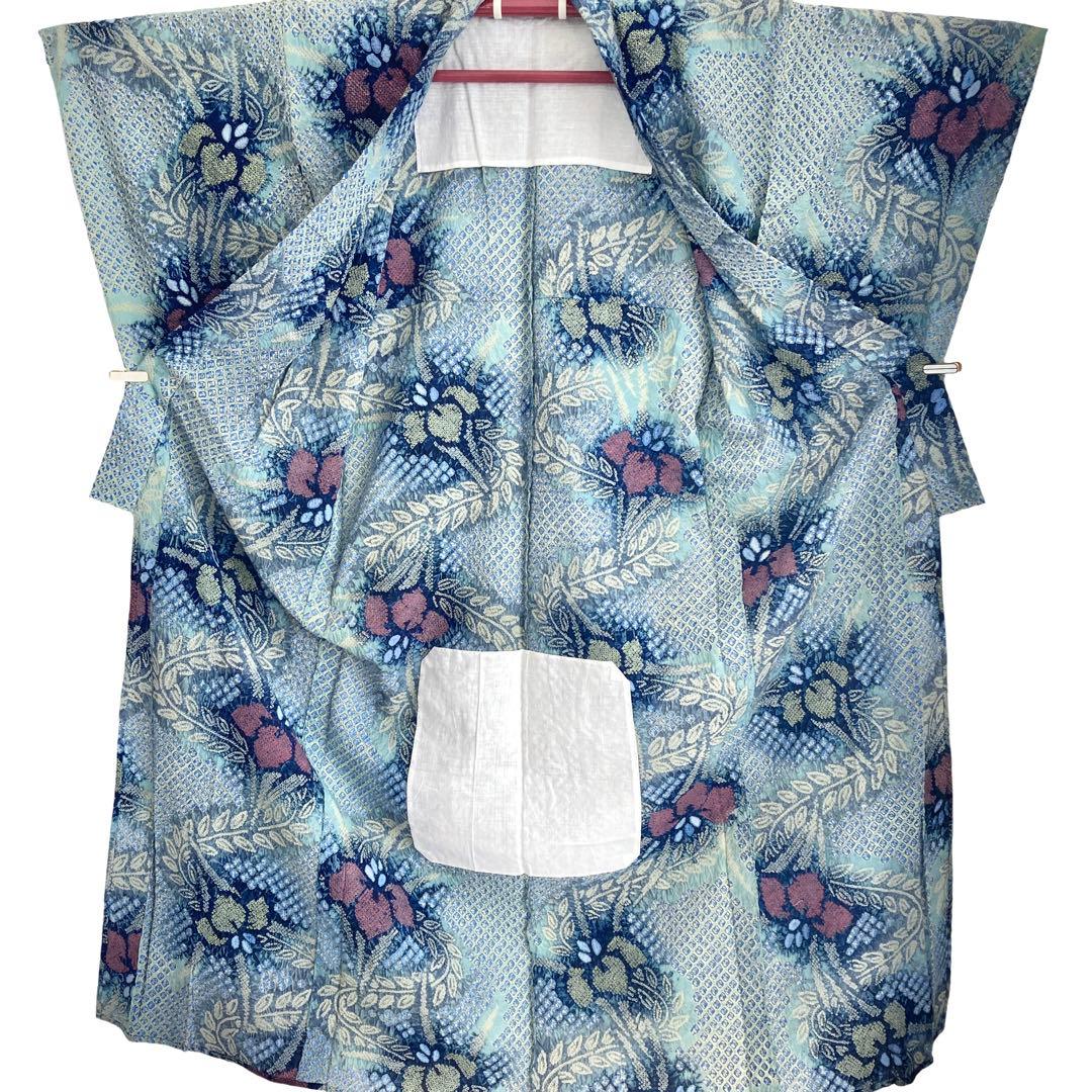 ★yuiです★お洒落　身丈157 有松絞り　絞り染め　絞り浴衣　NO48