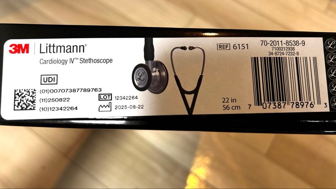 リットマン 聴診器 Cardiology IV ブラック6151 3M