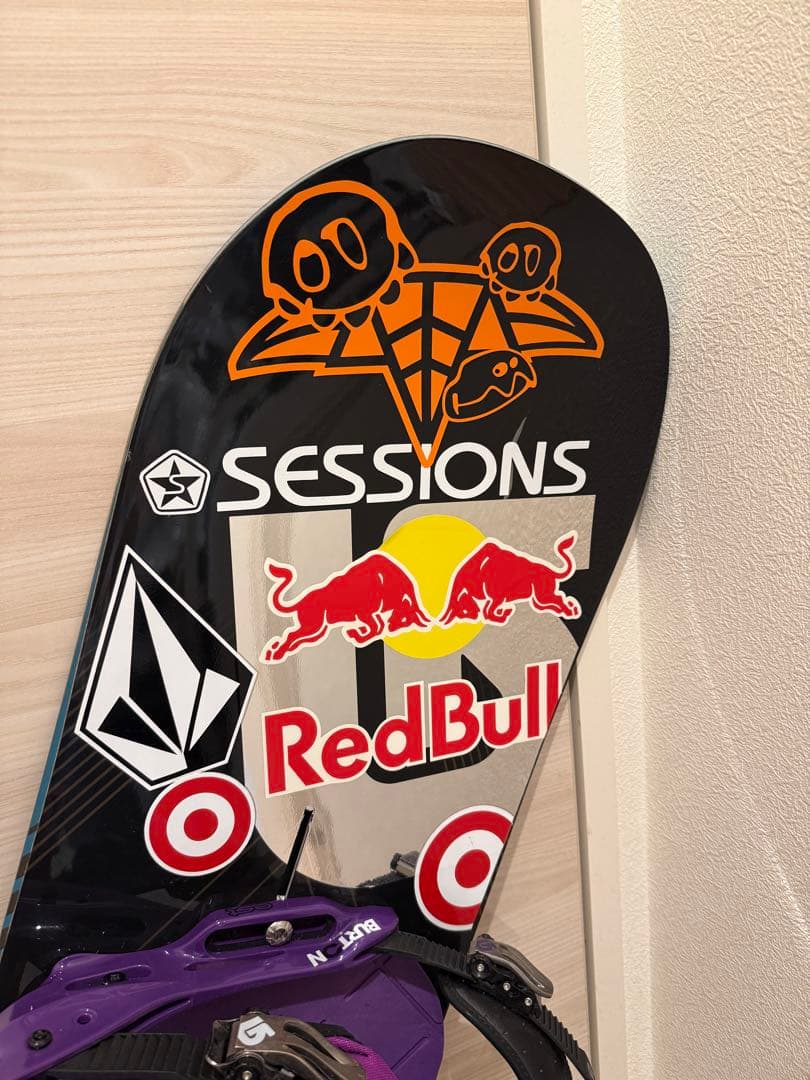 【レア】【美品】BURTON レイトモデル Flying V ビンディングセット