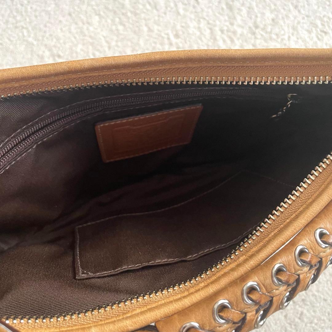 Coach コーチ ホーボー ハンドバッグ スタッズ レザー