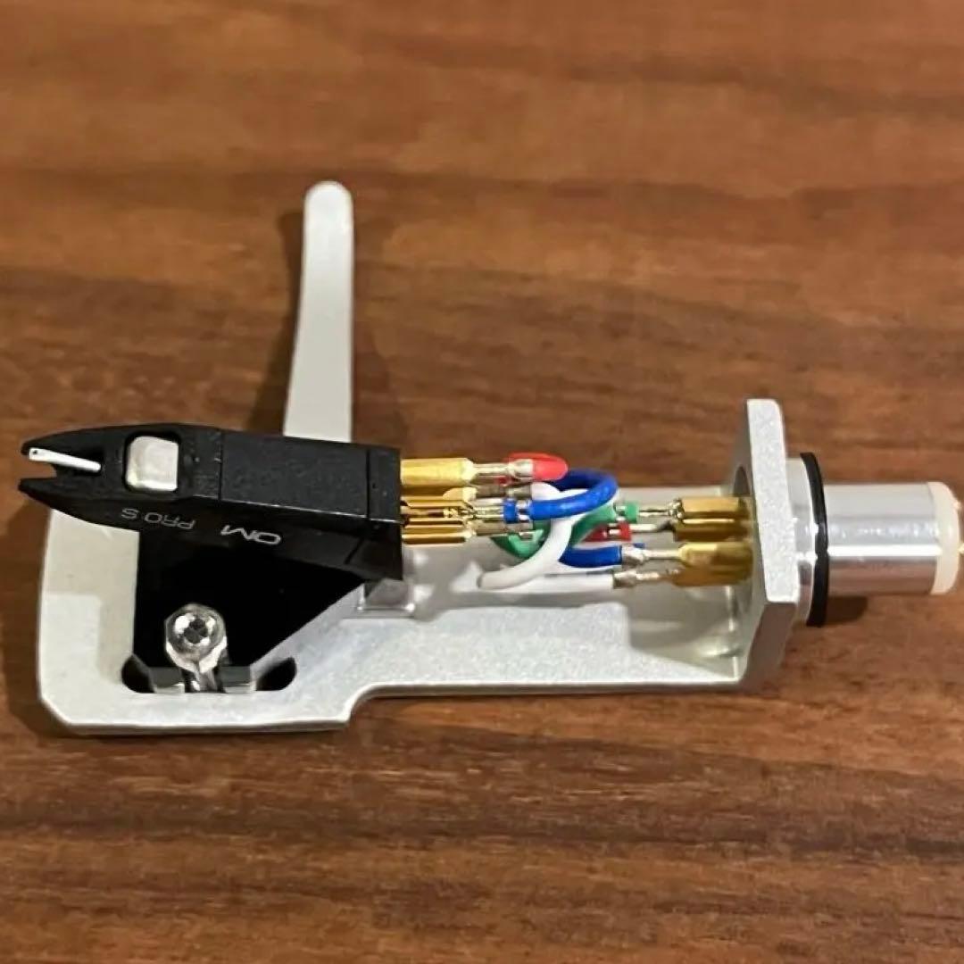 美品　ortofon OM PRO S シルバーシェル付き