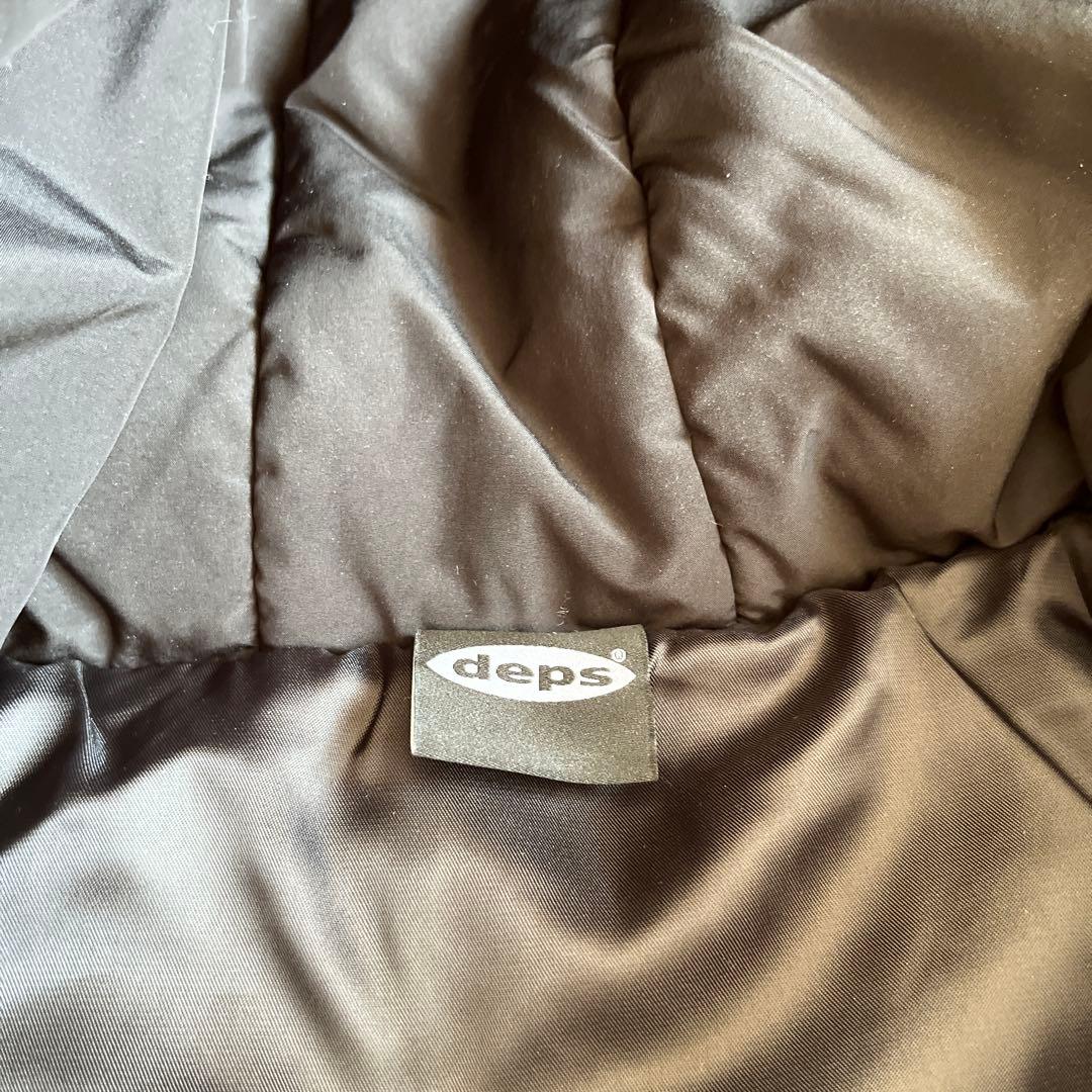 極美品 deps フード付き中綿ベスト