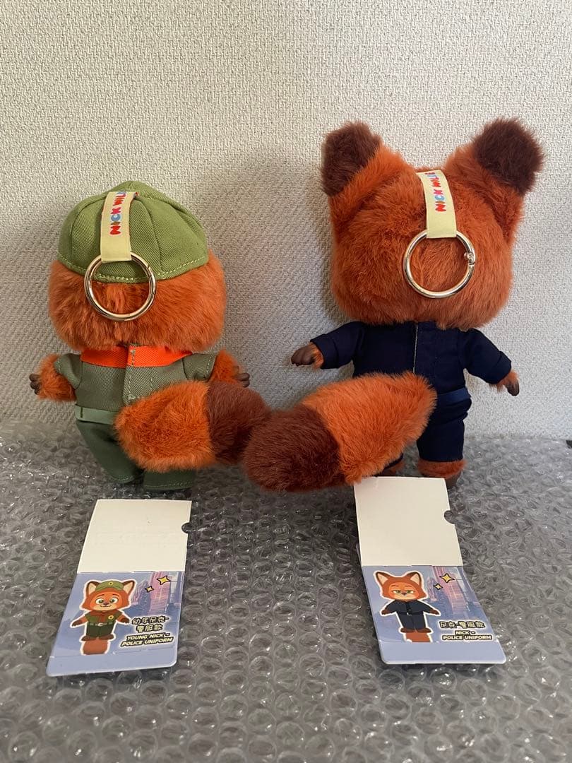 TOPTOY ズートピア ニック ぬいぐるみチャーム 2体セット 公式認定