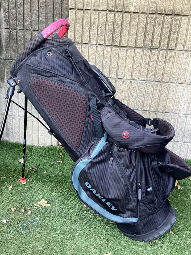 OAKLEY オークリーレッドコードスタンドキャディバッグ
