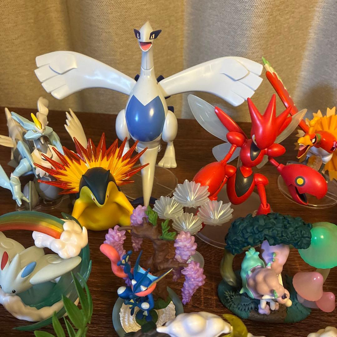 ポケモン フィギュア まとめ売り リーメント ブラッキー エーフィ ピカチュウ