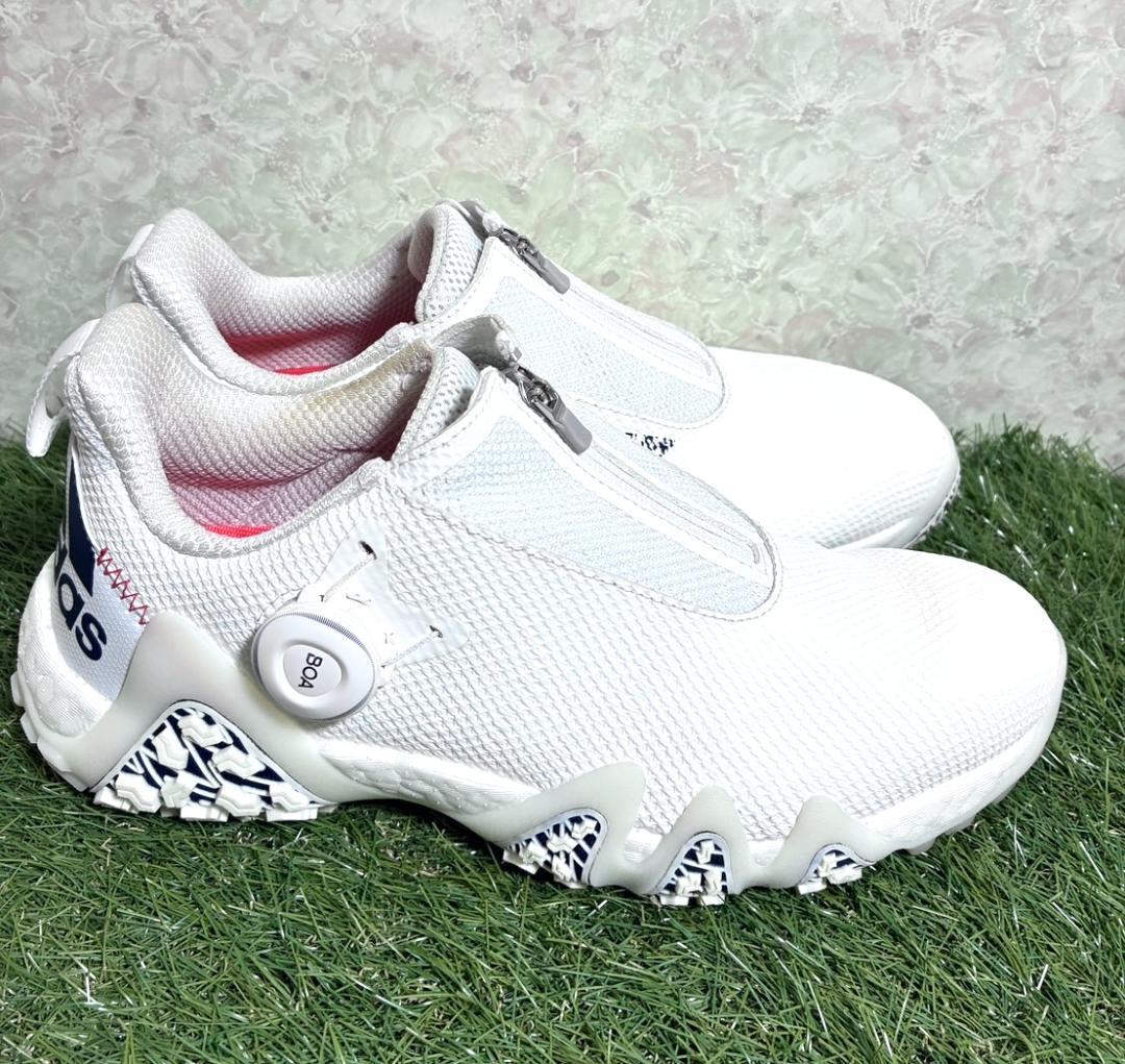 【フォロー割】美品 アディダスゴルフ ゴルフシューズ IF1044 24.5cm