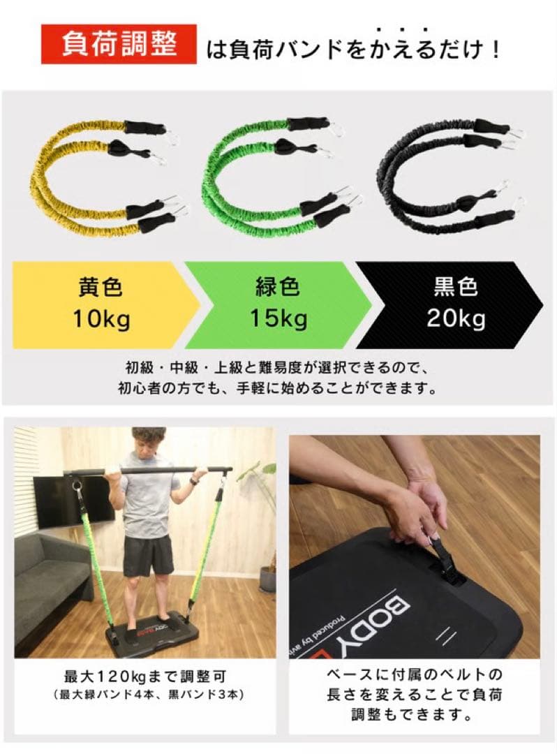 BODYBASE 宅トレ 筋トレ有酸素運動 体幹強化 姿勢改善　プレゼントにも