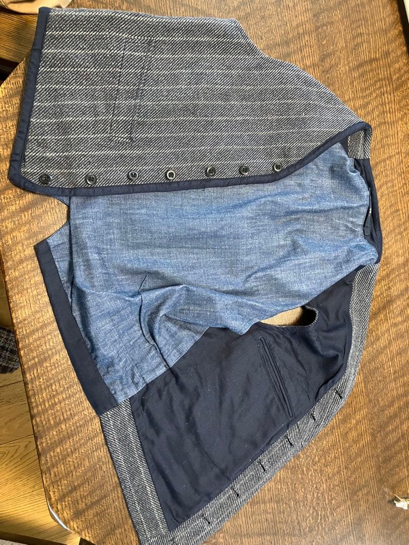 45R コットンツイードベスト