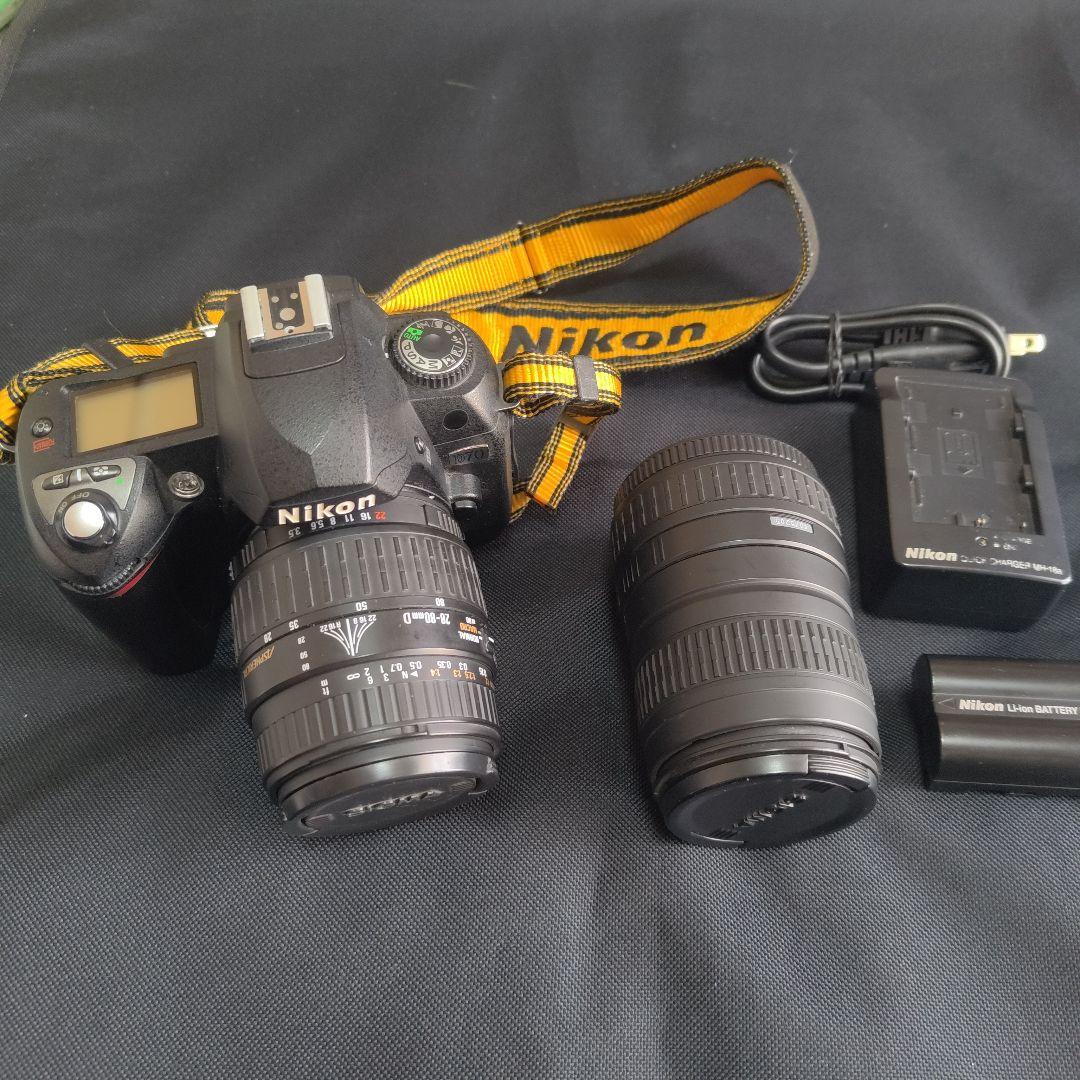 Nikon デジタル一眼レフ　D70 ダブルズームセット