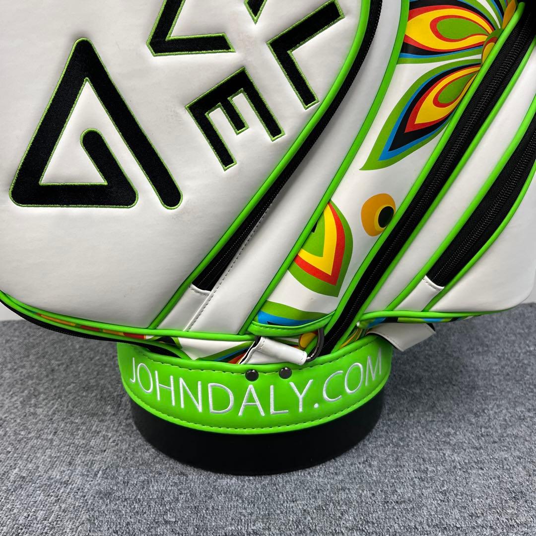 【未使用】ラウドマウス ジョン・デーリー ロゴ入り キャディバッグ 希少品