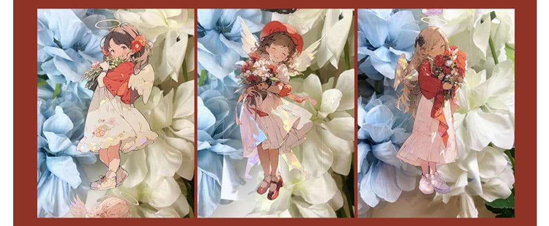 のこり２✩廃盤品✩J677＃小天使(贝壳光)梦游切り売り海外人物女の子AIマステ