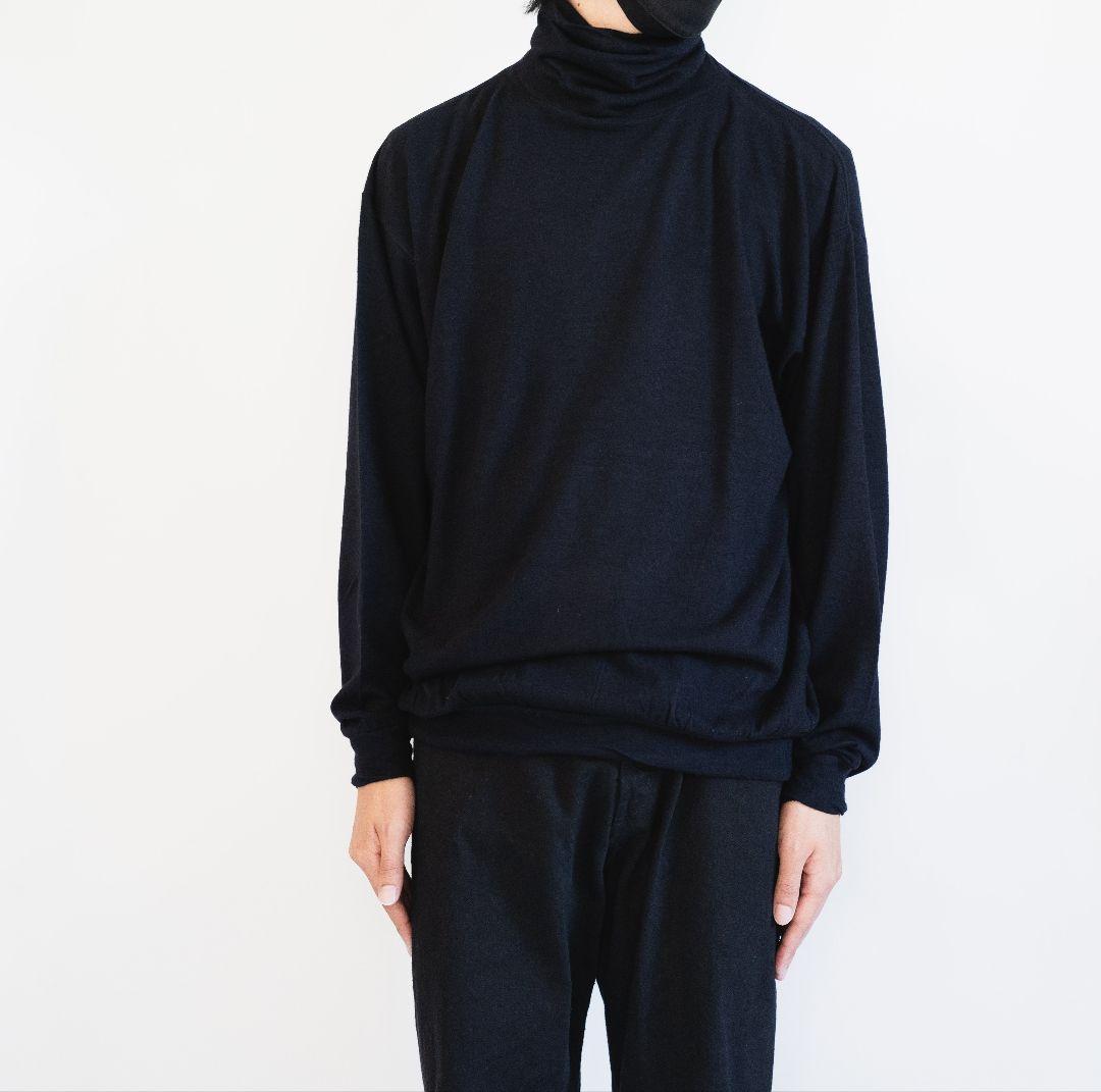 こ*ー様 COMOLI　　ウール天竺 長袖タートルネック