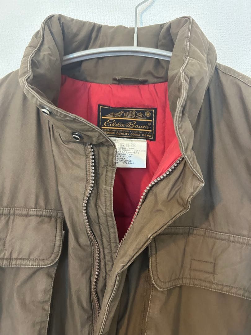 80s Eddie Bauer 黒タグ グースダウンベスト