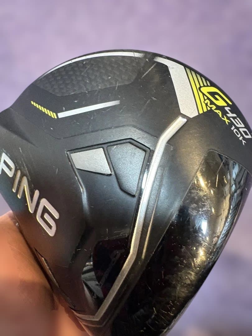 PING ドライバー 9度 G430 10K ヘッドカバー付き