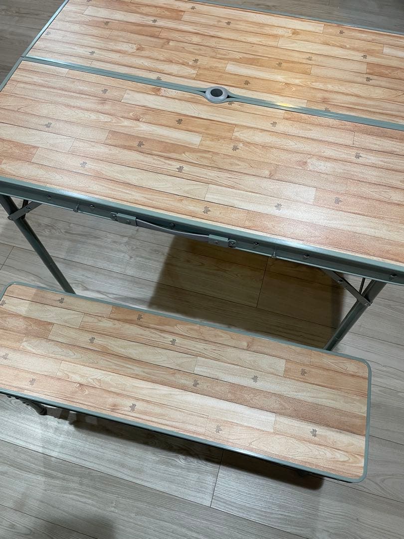 ロゴス　ベンチテーブルセット4